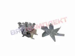 Двигатель вентилятора FOSHAN PLD61-25 с крыльчаткой для ATESY
