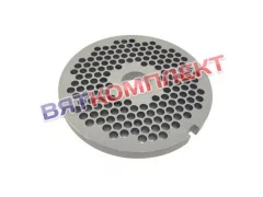 Решетка №2 для мясорубки МИМ-600(М) ,М-600 отверстия 5мм (инструментальная сталь) без бурта