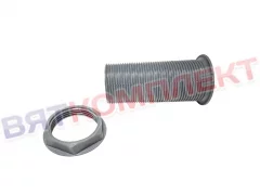 Патрубок 1-1/4 GAS с гайкой 40*95 (22.4811.0023)