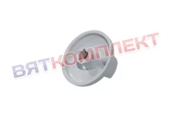 Ручка переключателя режимов плиты Нововятка с коротким штоком, белая