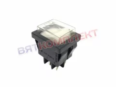 Переключатель звонковый белый (Выключатель 0401/L/G DEV/IST T1 C2)