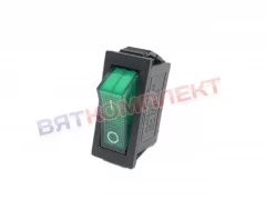 Переключатель CS 789 (зеленый) узкий (12000006493)