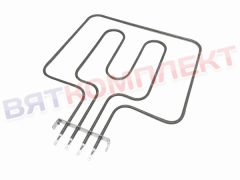 ТЭН для духовки Лысьва, Электра, Нововятка, Рика, Indesit, Gorenje верхний с грилем 2300 Вт (800+1500)