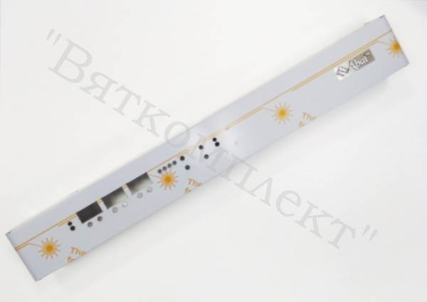 Панель управления АШЗ-10.09.001 со шпильками М4х16 мм и с наклейкой ''Абат''  для ШОК Abat (21001005762)
