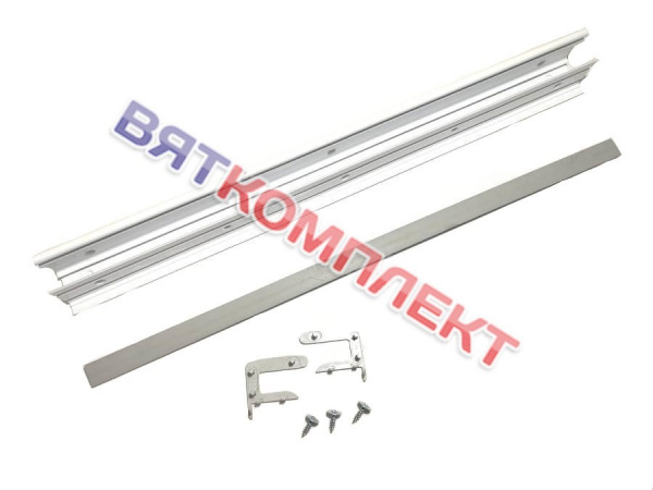 Комплект ручки L=460 (сер.) для шкафов холодильных CM106, CM107, ШХ-0,7 до 08.2019 POLAIR 2936001d