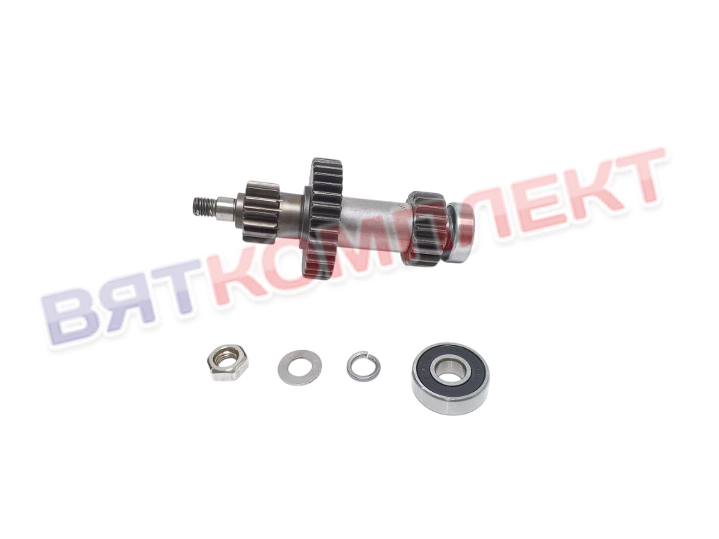 Вал в сборе для миксера планетарного HURAKAN HKN-IP30F2 поз. 25-35