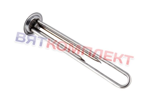 Тэн водонагревателя Thermex 1300W нерж. сталь, фланец 64мм,под анод М4, L320мм Термекс