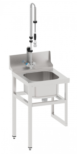 Стол предмоечный СПМП-6-0 (572х704 мм) Абат (Abat)