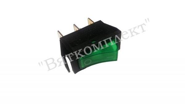 Переключатель CS 789 (зел) узкий
