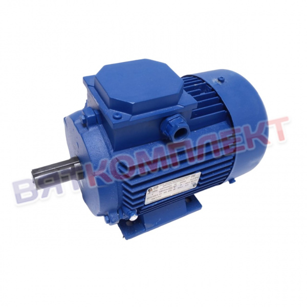 Электродвигатель АИР80В6 асинхронный 1,1 кВт 1000 об/мин IM1081 для ВМЗ
