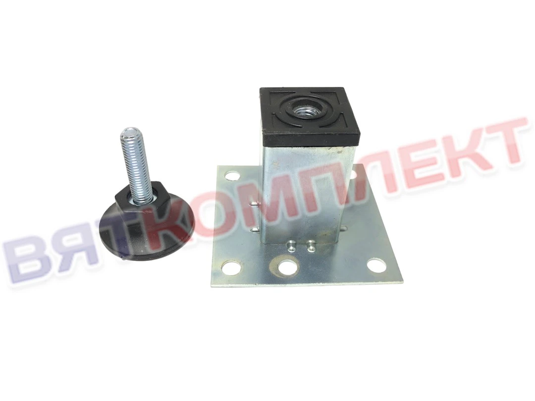 Ножка (опора) регулируемая (в сборе) для шкафов холодильных DM105-S, CM107-G POLAIR 2555769