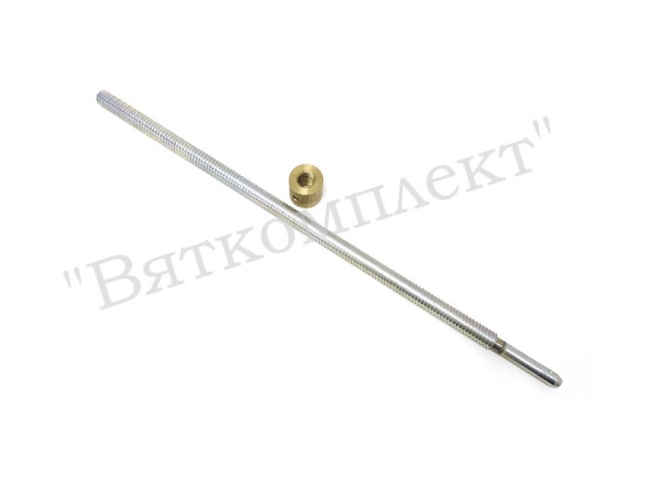 Комплект Вал + Гайка ЭСК-90.70.00.00.008 (механизм опрокидывания) Abat 21000009855 
