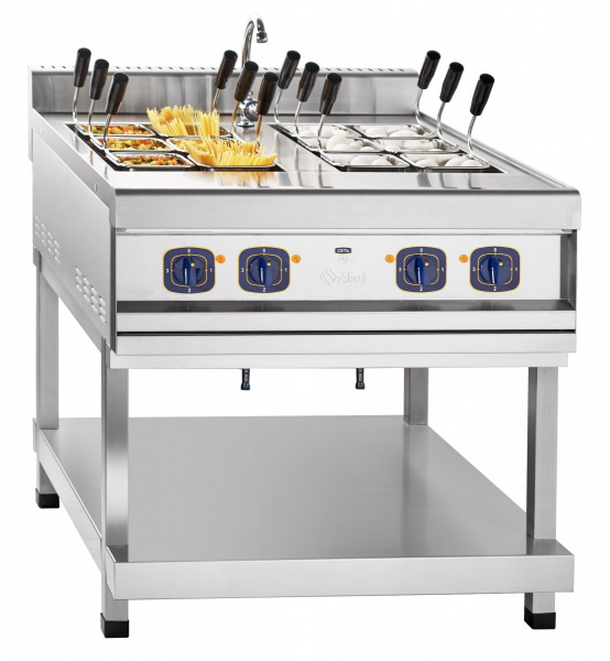 Электроварка кухонная двойная ЭВК-90/2П с корзинами GN 1/6 abat / абат