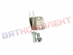 Держатель стекла для 2-х ярусной полки "Регата" верхний ПФК.02-02.000.070 (с крепежом) ATESY