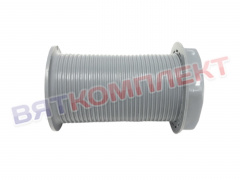 Патрубок пластиковый с гайкой d40x80мм н№1099.6  (клапан спускной) для холодильных горок (стеллажей, витрин) в дренаж CRYSPI