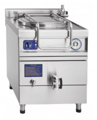 Котел пищеварочный электрический КПЭМ-60/9Т, 900 серия, 60 л,+100°С, сливной кран, пароводяная рубашка, цельнотянутый, 641x1015x1030 мм, 9,1 кВт, 400 В