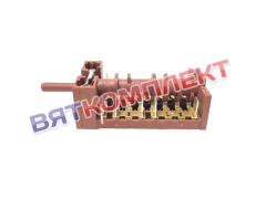 Переключатель режимов ''HANSA'' 16(5)А 250V 880805 8831 8поз (Ханса)