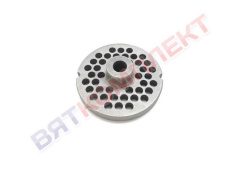 Решетка для мясорубки с втулкой TJ-12 отверстия ⌀6 мм d70 (70х10) системы Enterprise