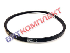 Ремень Z(O)-670 для картофелечистки МОК-150, 300, 150М, 300М Торгмаш Барановичи.