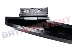 Ручка двери для духовки Мечта черная 480 мм ПЭ15М.00.001