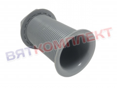 Патрубок пластиковый с гайкой d40x80мм н№1099.6  (клапан спускной) для холодильных горок (стеллажей, витрин) в дренаж CRYSPI