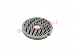 Решетка №1 для мясорубки МИМ-600(М) ,М-600 отверстия 3мм (паштетная) с буртом