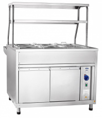 Мармит ЭМК-70КМ с подогреваемыми полками Абат (Abat)