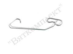 Пружина крепления ТЭНа L=75 (Ц12хр) для шкафов холодильных  CB114-S (ШН-1,4) POLAIR 2565004d