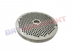 Решетка №2 для мясорубки МИМ-1000(М) отверстия Ø4,5мм Торгмаш г.Барановичи МИМ-1000.90.001