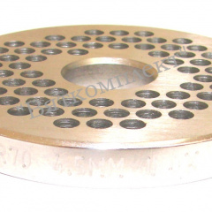 Решётка с отверстиями 4,5мм для мясорубки Fimar, Apach система Unger R70/12 70.004.5 под бурт