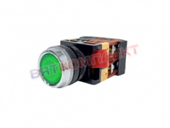 Кнопка управления "ПУСК" ABLFS-22 (AELA-22) зеленая для УКМ Торгмаш г.Пермь