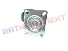 Колесо чугунное, поворотное, жаростойкое 100мм (30мм) для тележек Abat (69616)