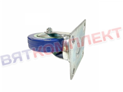 Колесо поворотное 100 мм SCg42 (серая резина)