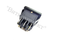 Переключатель 2-х позиционный зеленый, влагостойкий (Выключатель 0401/L/G T6 C2 B01)