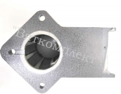 Корпус (горловина) мясорубки МИМ-600 (до 07.22), МИМ-600М (с 01.12г. до 11.12г.) МИМ-600.01.200 Торгмаш г.Барановичи