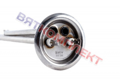 Тэн водонагревателя Thermex 1300W нерж. сталь, фланец 64мм,под анод М4, L320мм Термекс