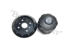 Ручка со шкалой 30-85 градусов (посадочное под шток D - луна)