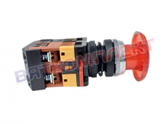 Кнопка управления СТОП (грибок красный) AELA-22 (AEA-22) для ПМ УКМ Торгмаш г.Пермь