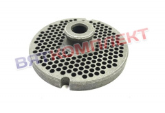 Решетка для мясорубки с втулкой TJ-12 отверстия ⌀3 мм d70 (70х10) системы Enterprise