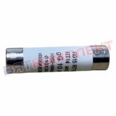 Предохранитель 10А 500В 10x38mm керамика; быстрый (gG/gL)