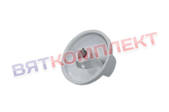 Ручка переключателя режимов плиты Нововятка с коротким штоком, белая