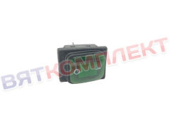 Переключатель влагостойкий 30А 3INB4MASK48N1E21 зелёный (выключатель) ON-OFF