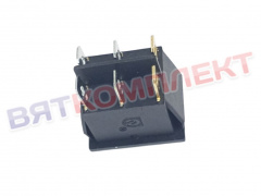Переключатель KCD3-2201-C B/6P 2ON-OFF 250V 15A 6 pin