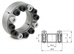 Зажим цанговый (втулка быстрозажимная) Clampex KTR 100-45 x 75 (ВМЗ)