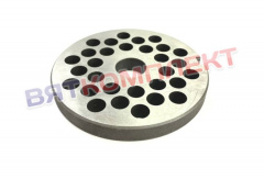 Решетка мясорубки d98 (LM-98) ⌀10 мм 98х19