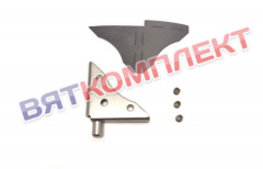 Петля нижняя UNOX (KCR1086A) для внутреннего стекла с крепежом