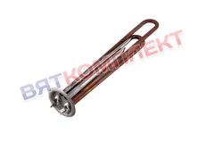 ТЭН водонагревателя Thermex 2000W, RF, медь+нерж, фланец 64мм, под анод М4, L310мм. Термекс (1300W+700W)