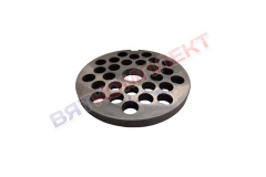 Решетка №4 для мясорубки МИМ-600(М) ,М-600 отверстия 13мм (инструментальная сталь) без бурта